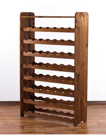 Regały do wina RW31 - Stojak na wino regał na wino półka na wino butelki szafka na alkohol 56but - product 5