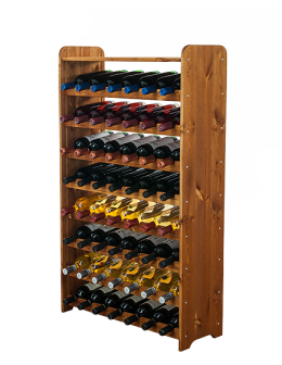 Stojak na wino regał na wino półka na wino butelki szafka na alkohol 56but - product 2