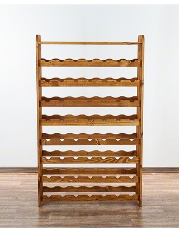 Regały do wina RW31 - Stojak na wino regał na wino półka na wino butelki szafka na alkohol 56but - product 6