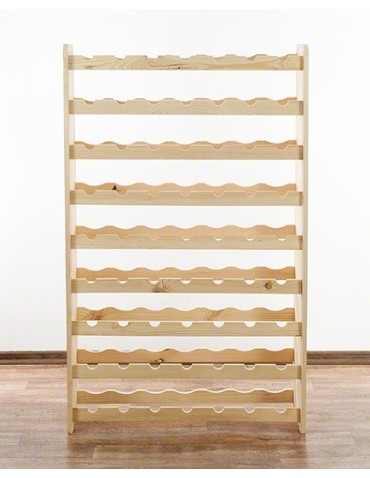 Regały do wina RW31 - Stojak na wino butelki napoje regał na wino butelki szafka na alkohol 63but - product 6