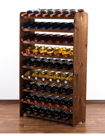 Regały do wina RW31 - Stojak na wino butelki napoje regał na wino butelki szafka na alkohol 63but - product 3