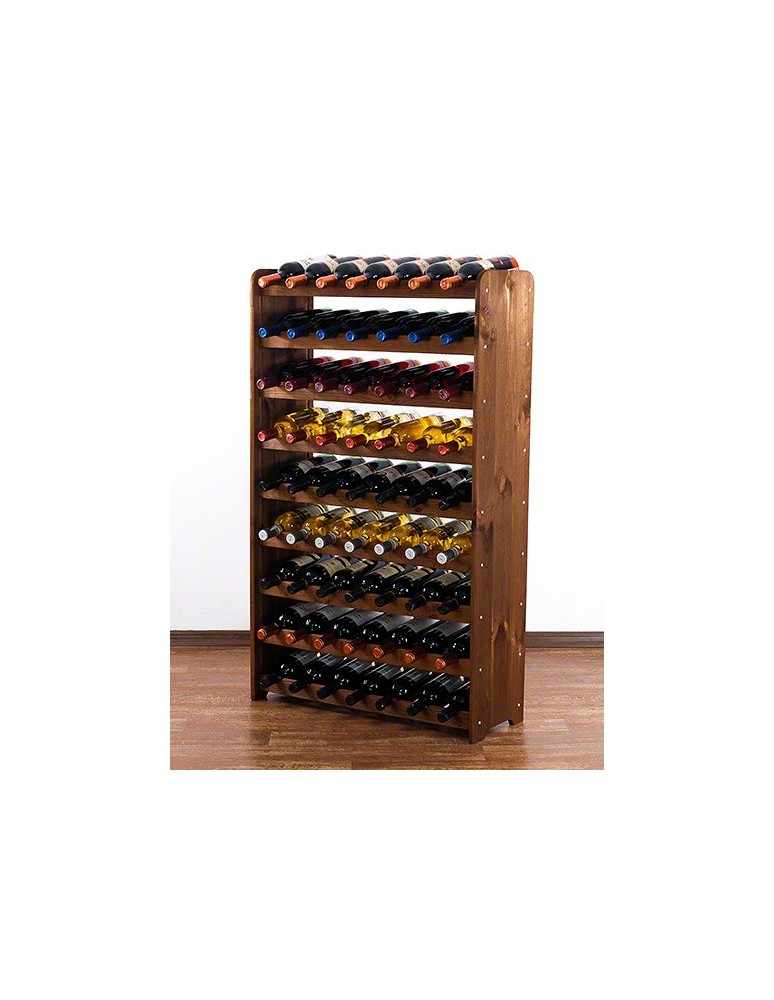 Regały do wina RW31 - Stojak na wino butelki napoje regał na wino butelki szafka na alkohol 63but - product b2b.wamar.biz 3