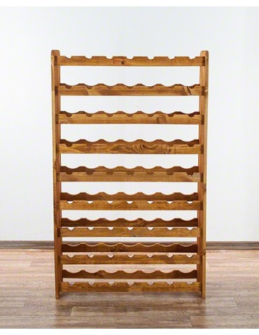 Regały do wina RW31 - Stojak na wino butelki napoje regał na wino butelki szafka na alkohol 63but - produkt 6