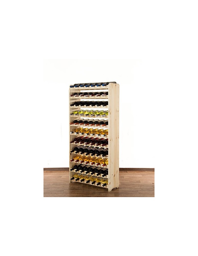 Regały do wina RW31 - Stojak na wino butelki napoje regał na wino butelki szafka na alkohol 77but - product b2b.wamar.biz 3