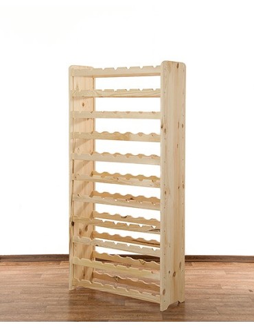 Regały do wina RW31 - Stojak na wino butelki napoje regał na wino butelki szafka na alkohol 77but - product 5