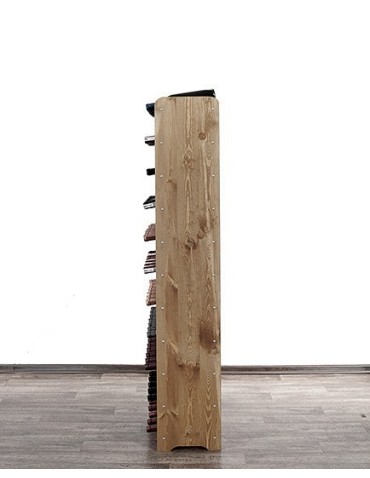 Regały do wina RW31 - Stojak na wino butelki napoje regał na wino butelki szafka na alkohol 77but - product 4