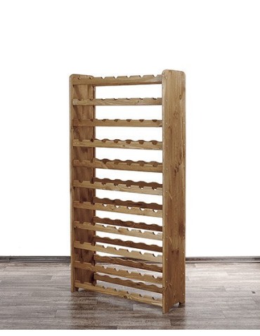 Regały do wina RW31 - Stojak na wino butelki napoje regał na wino butelki szafka na alkohol 77but - product 5