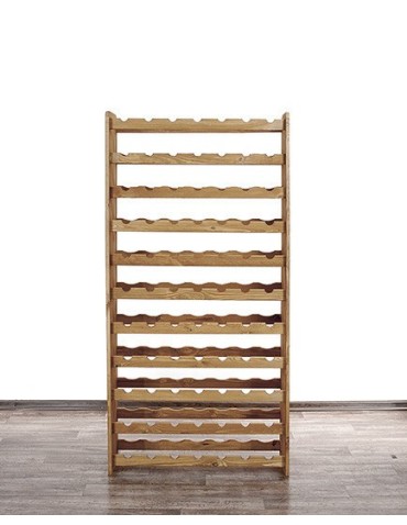 Regały do wina RW31 - Stojak na wino butelki napoje regał na wino butelki szafka na alkohol 77but - product 6