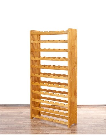 Regały do wina RW31 - Stojak na wino butelki napoje regał na wino butelki szafka na alkohol 77but - product 5