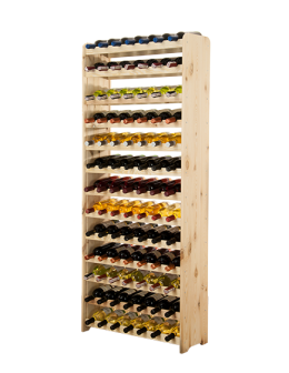 Stojak na wino butelki napoje regał na wino butelki szafka na alkohol 91but - product 2