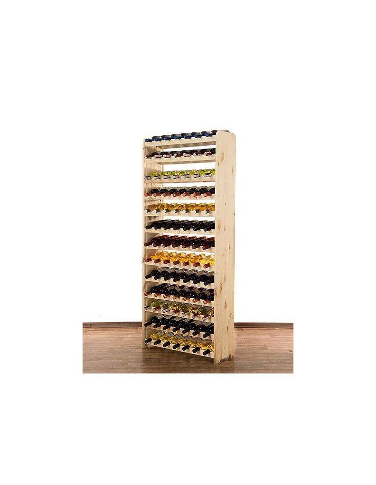 Regały do wina RW31 - Stojak na wino butelki napoje regał na wino butelki szafka na alkohol 91but - product b2b.wamar.biz 3