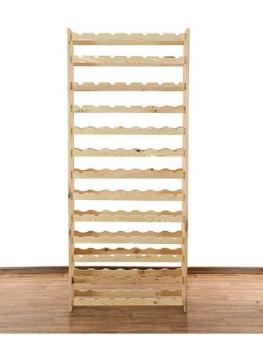 Regały do wina RW31 - Stojak na wino butelki napoje regał na wino butelki szafka na alkohol 91but - product 6