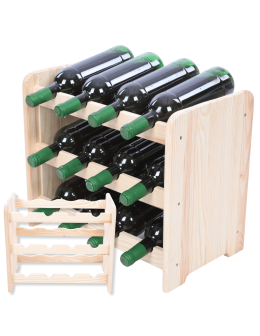 Stojak na wino butelki napoje regał na wino butelki szafka na alkohol 12but