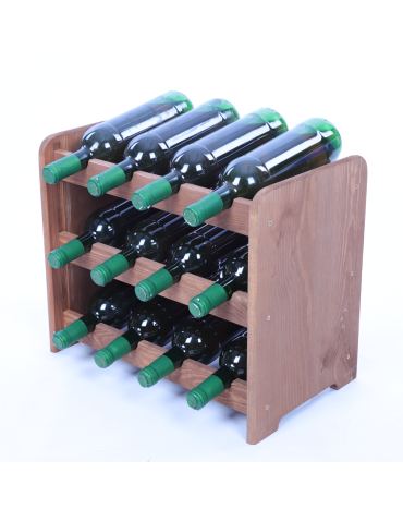 Stojak na wino butelki napoje regał na butelki wino szafka na alkohol 12but - product 2