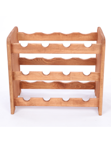 Regały do wina RW31 - Stojak na wino butelki napoje regał na wino butelki szafka na alkohol 12but - product 4