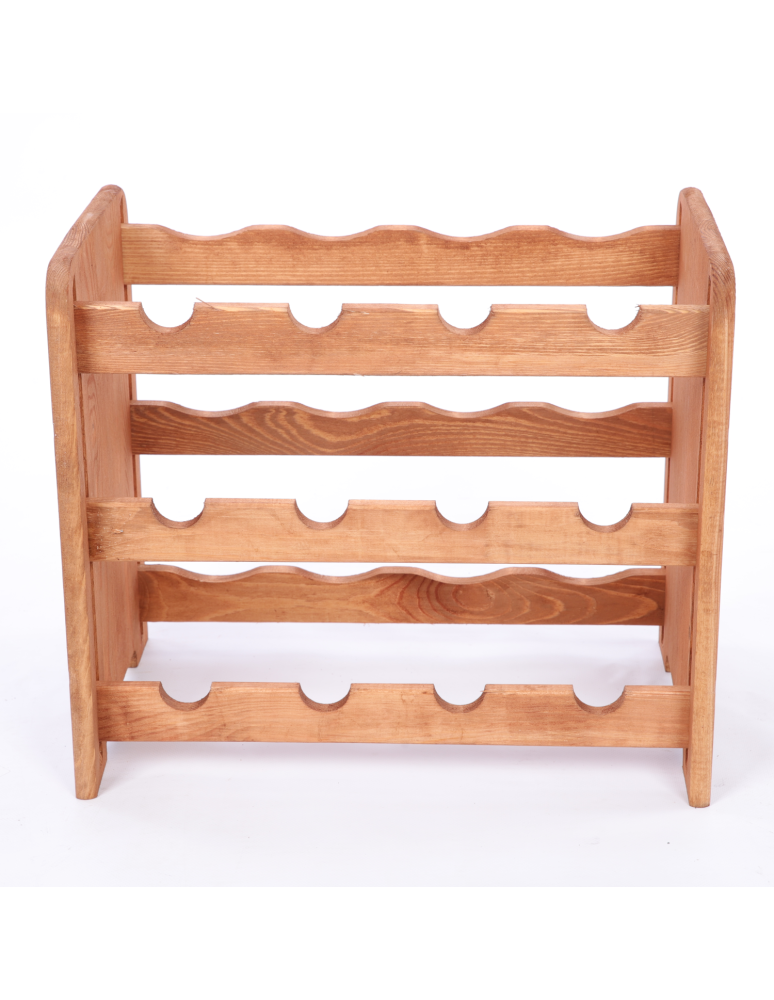 Regały do wina RW31 - Stojak na wino butelki napoje regał na wino butelki szafka na alkohol 12but - product b2b.wamar.biz 4