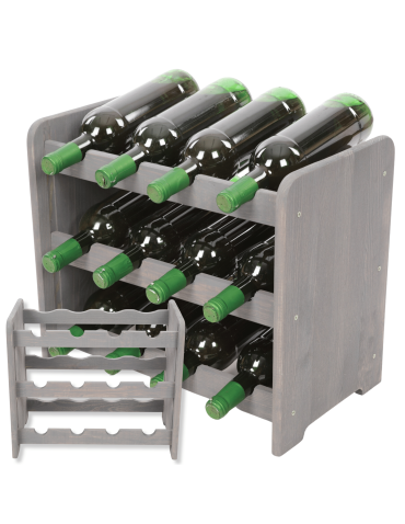 Regał na wino butelki napoje stojak na wino butelki szafka na alkohol 12but