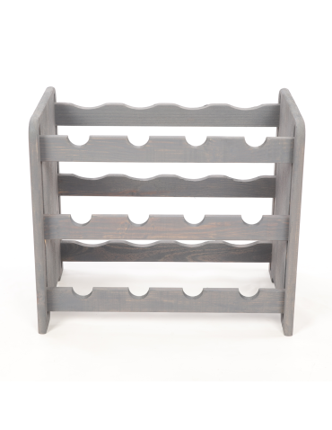 Regały do wina RW31 - Regał na wino butelki napoje stojak na wino butelki szafka na alkohol 12but - product 3