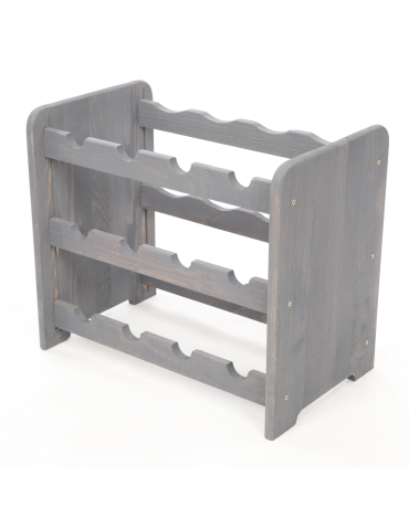 Regały do wina RW31 - Regał na wino butelki napoje stojak na wino butelki szafka na alkohol 12but - product 4