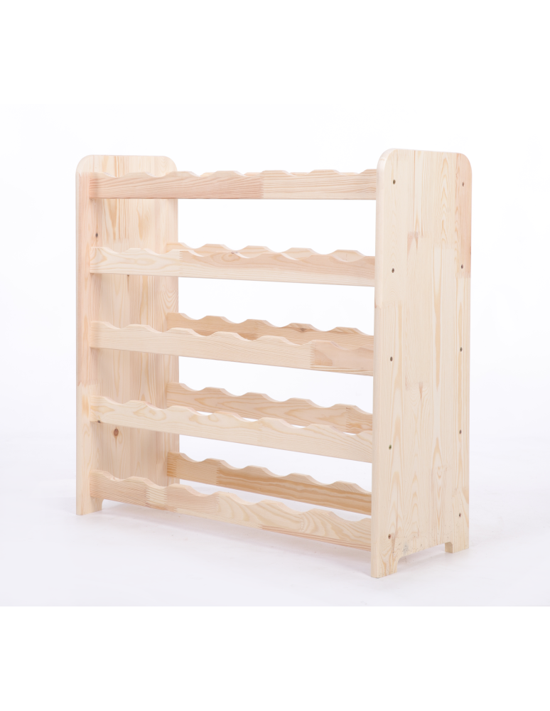 Regały do wina RW31 - Stojak na wino butelki napoje regał na wino butelki szafka na alkohol 30but - product b2b.wamar.biz 3