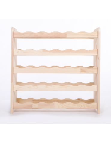 Regały do wina RW31 - Stojak na wino butelki napoje regał na wino butelki szafka na alkohol 30but - product 4