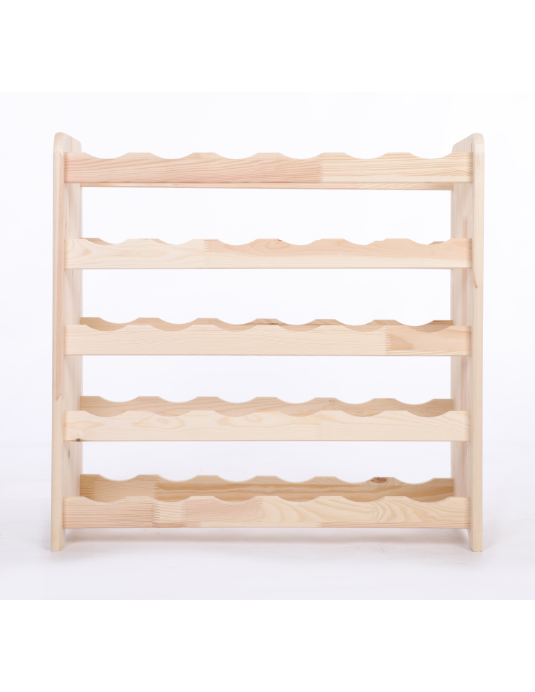 Regały do wina RW31 - Stojak na wino butelki napoje regał na wino butelki szafka na alkohol 30but - product b2b.wamar.biz 4