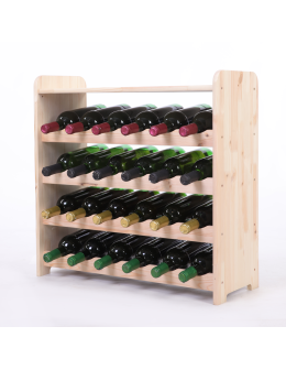 Stojak na wino butelki napoje regał na wino butelki półka na alkohol 24but - product 2