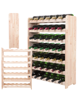 Stojak na wino butelki napoje regał na wino butelki szafka na alkohol 42but