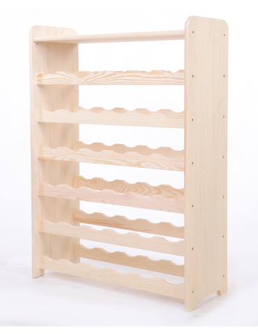 Regały do wina RW31 - Stojak na wino butelki napoje regał na wino butelki półka na alkohol 36but - product 3