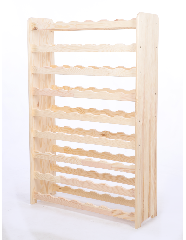 Regały do wina RW31 - Stojak na wino butelki napoje regał na wino butelki szafka na alkohol 63but - product b2b.wamar.biz 3