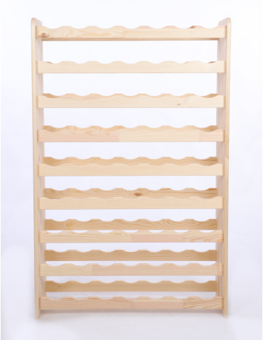 Regały do wina RW31 - Stojak na wino butelki napoje regał na wino butelki szafka na alkohol 63but - product 4