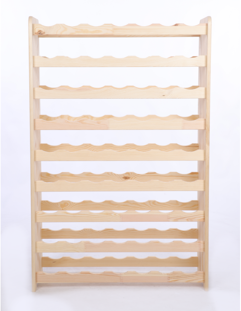 Regały do wina RW31 - Stojak na wino butelki napoje regał na wino butelki szafka na alkohol 63but - product b2b.wamar.biz 4