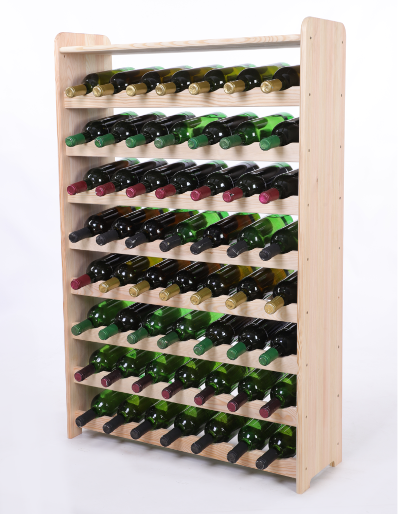 Regały do wina RW31 - Stojak na wino butelki napoje regał na wino butelki półka na alkohol 56but - product b2b.wamar.biz 2