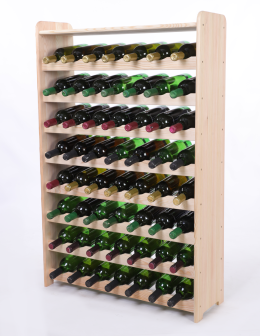 Stojak na wino butelki napoje regał na wino butelki półka na alkohol 56but - product 2
