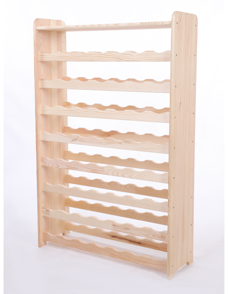 Regały do wina RW31 - Stojak na wino butelki napoje regał na wino butelki półka na alkohol 56but - product b2b.wamar.biz 3