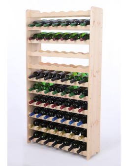 Stojak na wino butelki napoje regał na wino butelki szafka na alkohol 77but - product 2