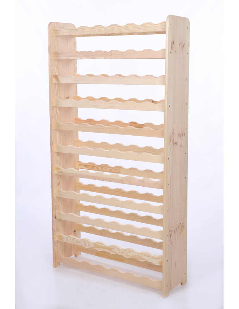 Regały do wina RW31 - Stojak na wino butelki napoje regał na wino butelki szafka na alkohol 77but - product b2b.wamar.biz 3