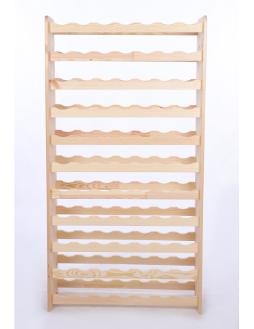 Regały do wina RW31 - Stojak na wino butelki napoje regał na wino butelki szafka na alkohol 77but - product 4