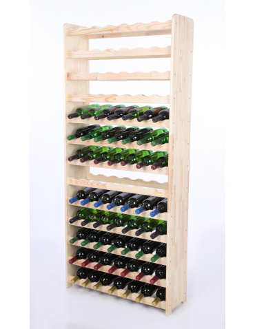 Stojak na wino butelki napoje regał na wino butelki szafka na alkohol 91but - product 2