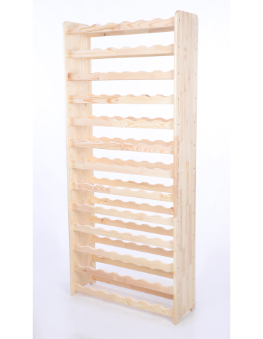 Regały do wina RW31 - Stojak na wino butelki napoje regał na wino butelki szafka na alkohol 91but - product 3