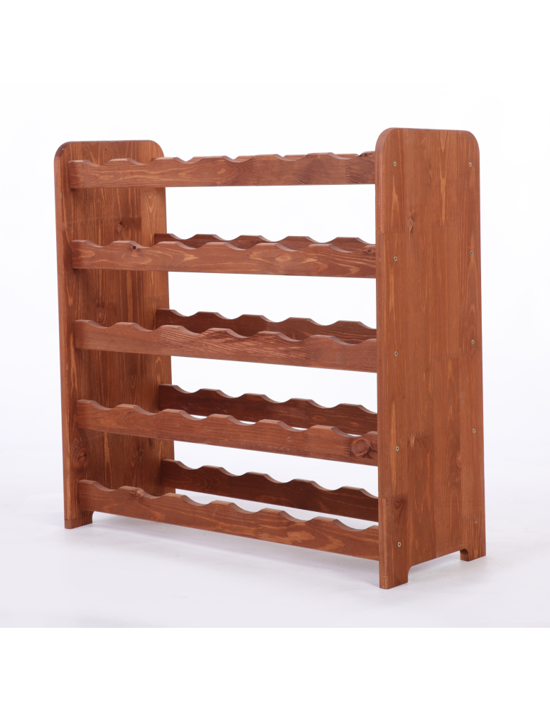 Regały do wina RW31 - Stojak na wino butelki napoje regał na wino butelki szafka na alkohol 30but - produkt b2b.wamar.biz 3