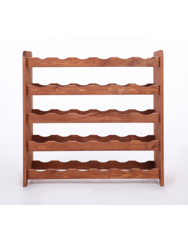 Regały do wina RW31 - Stojak na wino butelki napoje regał na wino butelki szafka na alkohol 30but - produkt 4