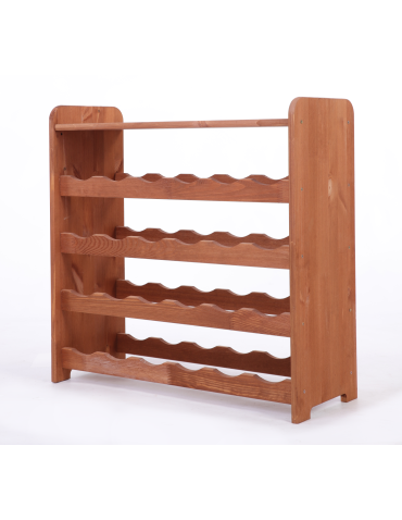 Regały do wina RW31 - Stojak na wino butelki napoje regał na wino butelki półka na alkohol 24but - product 3