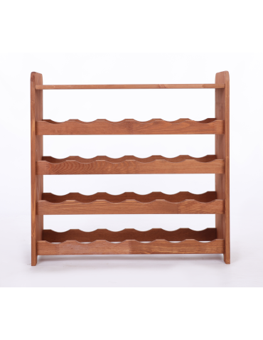 Regały do wina RW31 - Stojak na wino butelki napoje regał na wino butelki półka na alkohol 24but - product 4