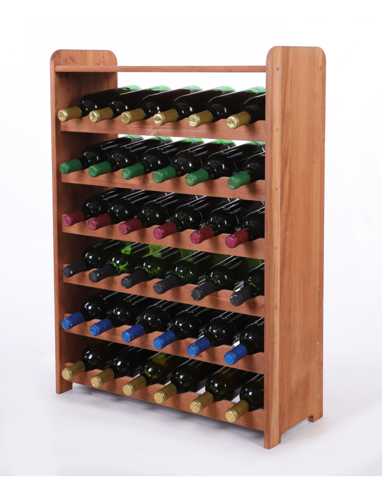 Regały do wina RW31 - Stojak na wino butelki napoje regał na wino butelki półka na alkohol 36but - product b2b.wamar.biz 2