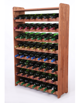 Stojak na wino butelki napoje regał na wino butelki półka na alkohol 56but - product 2