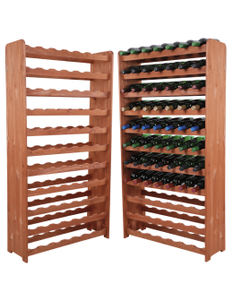 Stojak na wino butelki napoje regał na wino butelki szafka na alkohol 77but