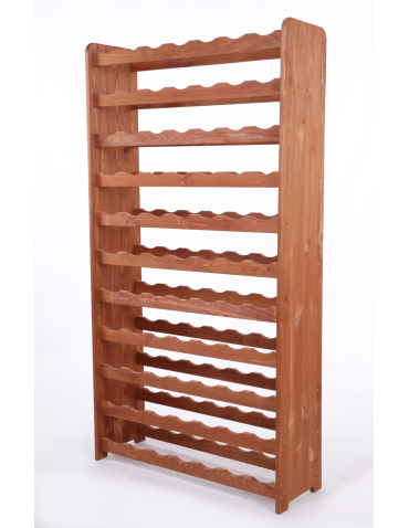 Regały do wina RW31 - Stojak na wino butelki napoje regał na wino butelki szafka na alkohol 77but - product 3