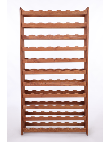 Regały do wina RW31 - Stojak na wino butelki napoje regał na wino butelki szafka na alkohol 77but - product 4