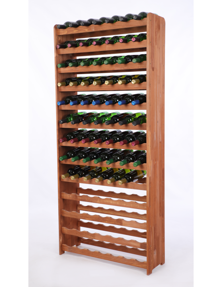 Regały do wina RW31 - Stojak na wino butelki napoje regał na wino butelki szafka na alkohol 91but - product b2b.wamar.biz 2